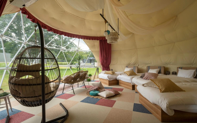 Glamping Village Fujikawaguchiko – Guest Rooms – Narusawa