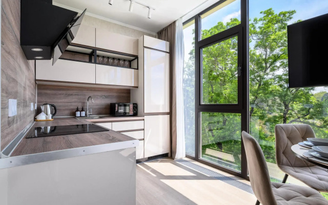 Apartments on Deputatskaya street  10B/1