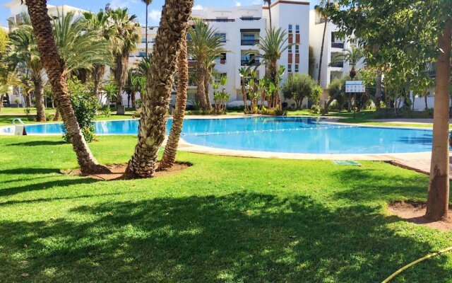 Apartment With 2 Bedrooms in Agadir, With Pool Access and Furnished Ga