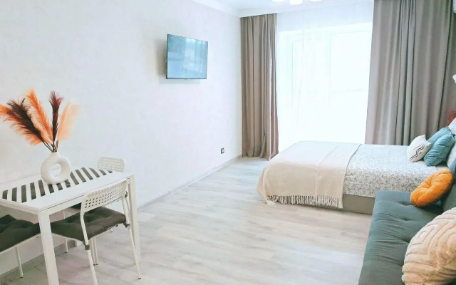 Studio apartments on Dmitry Mendeleev street 2k1