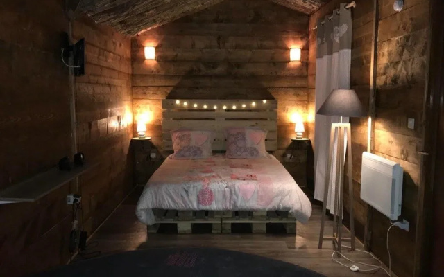 Chambre avec spa privée