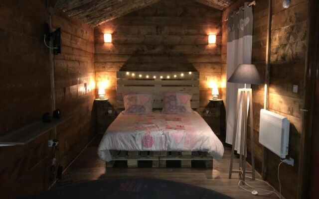 Chambre avec spa privée