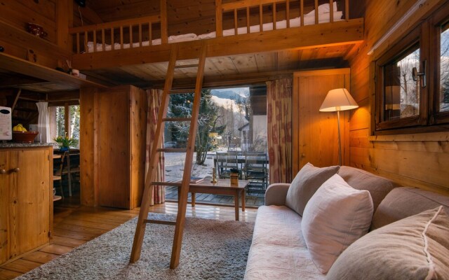 Mazot Les Tines with hot tub