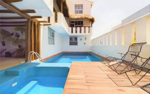 Stylish 2BR Retreat With Private Patio