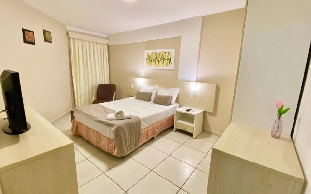 Terrazzo 110 Ponta Negra Praia Flat - NBI - 54 m2 - Smart Tv