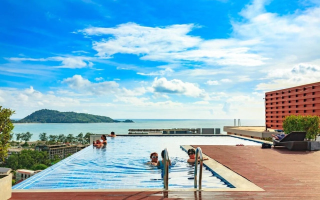 U508 - Bright Studio in Patong Rooftop Pool and gym