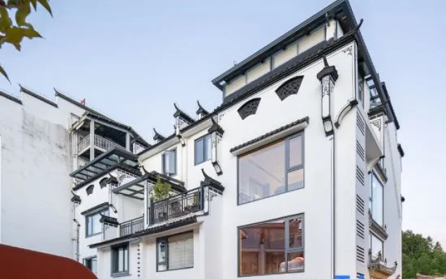 Wuyuan Rushi · By the Stream RuShi Tea Healing Secluded Vacation Apartment (Moon Bay Scenic Area) – Exterior – Shangrao