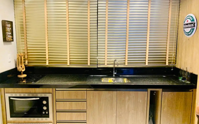 Loft 207 com vista para a piscina e Farol