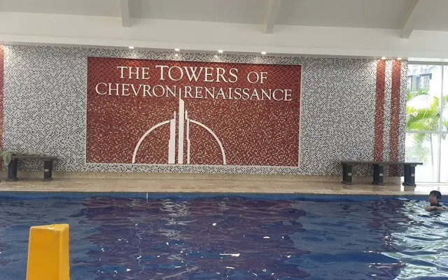 Chevron Tower3 has 2bedrooms 2beds With Car Park