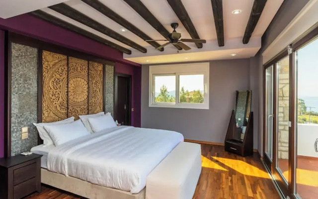Kbel sea View Villa, Private Pool, Sleeps8, Garden