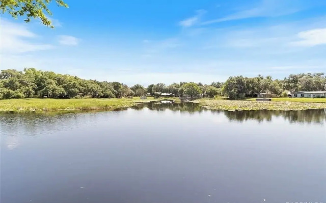 Rustic Lakehouse kayaks fishing bonfires