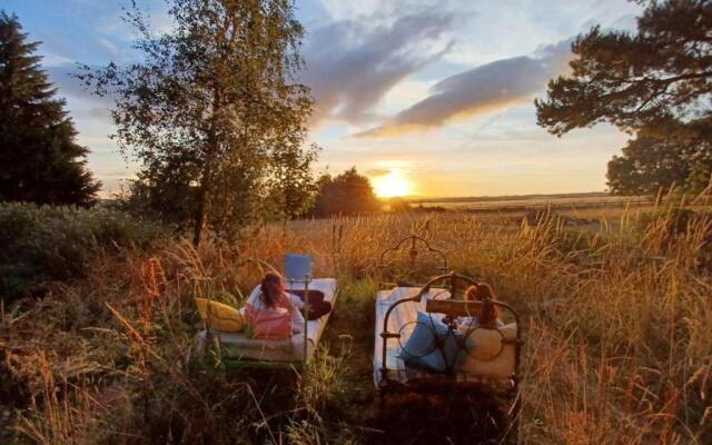 Stunning 4 Person Lotus Belle Tent, The Wye Valley