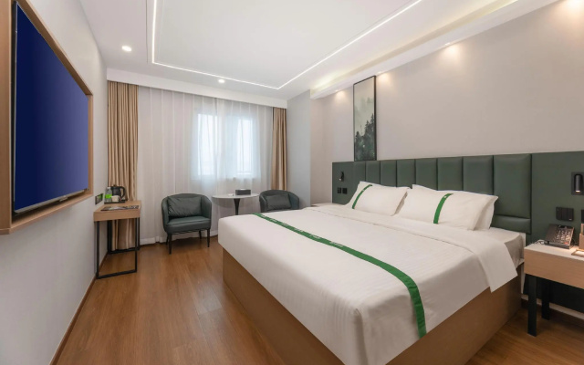GreenTree Inn Suzhou Railway Station Huqiu Express Hotel – Guest Rooms – Suzhou