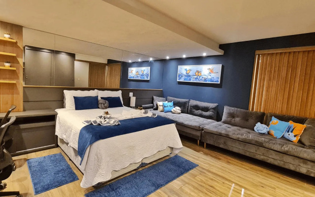 Loft Lindo com Ar Condic, WIFI, Perto de Capivari