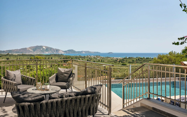 Aerial View Villas Zante