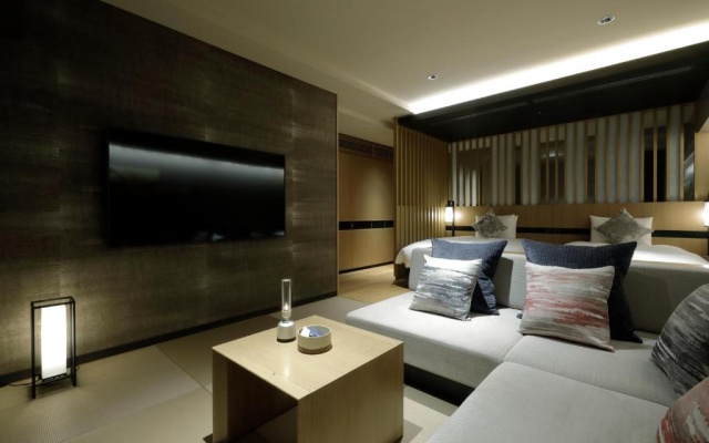 Deluxe with Open-air Bath East Wing Twin Japanese Style room (트윈 침대 2개) 사진 3