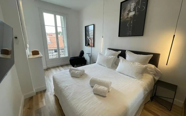 Superbe 3 pièces refait à neuf classé 4 étoiles avec ascenseur et balcon à pied de la plage et du palais des festivals - Apartment in Cannes - Photo 5