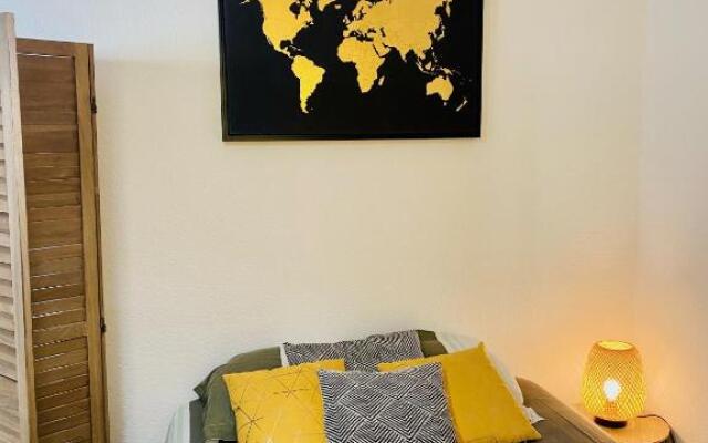 L'Escale Catalane, 50m de la plage, 36m2, parking