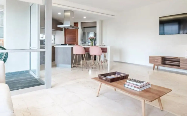 Redesigned 1BR Condo in Polanco - Pool Gym - Padel