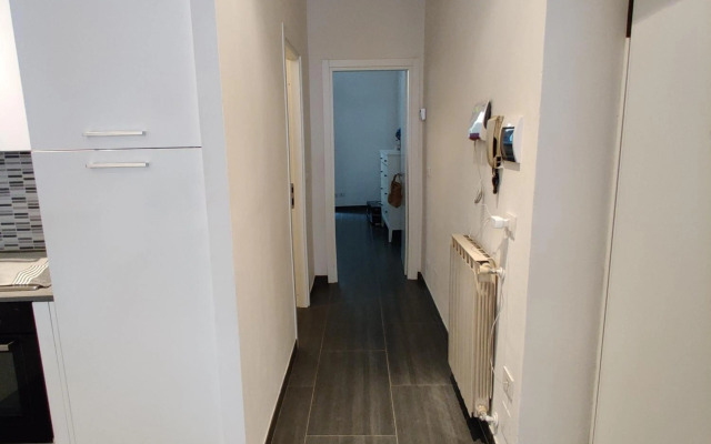 Vista sul carruggio, centro storico di Chiavari