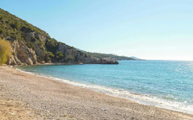 Beachfront Stone House - Samos Seaview Retreat