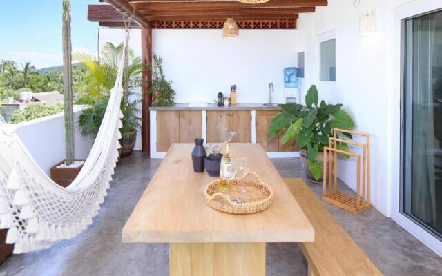 El 55 Sayulita Stylish couple getaway rooftop pool