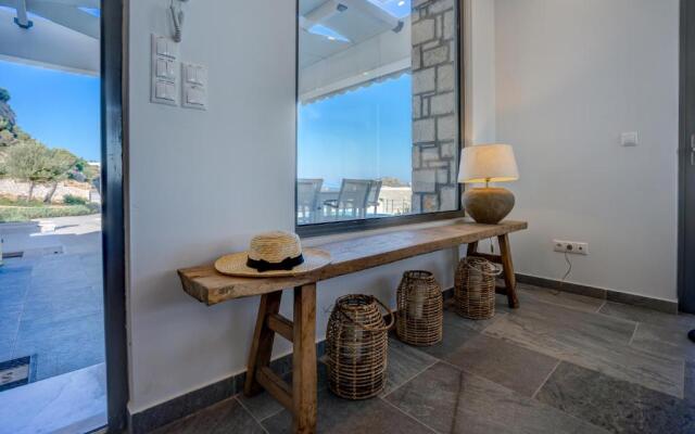 The Red Rock Villa Afandou by Rhodes4vacation