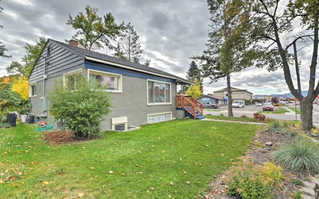 Comfy & Cozy Kalispell Home: Walk to Downtown