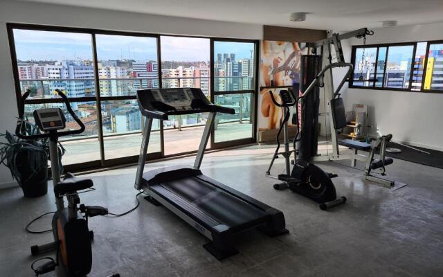 Grande Apartamento 2/4 beira-mar