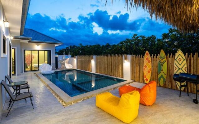HuaHin◆PaiMai PoolVilla◆4BR◆Karaoke by น้องมังคุด