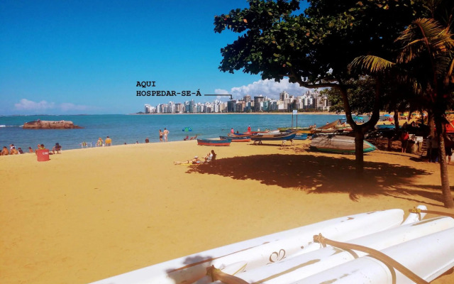 Flat Pasárgada 812, Free Bikes, pé na praia