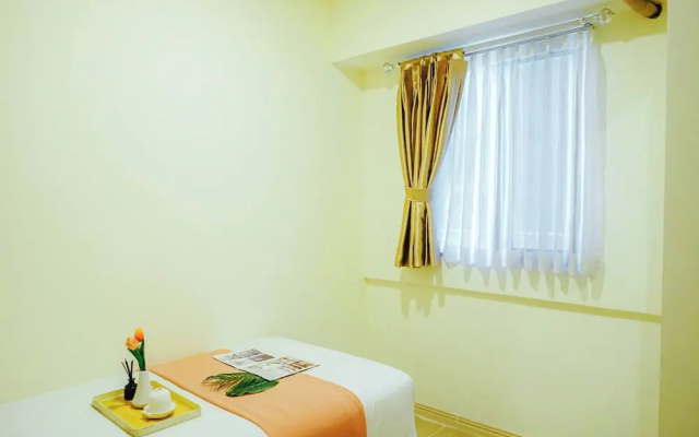 Relaxing 2Br With Working Room Apartment Meikarta – Guest Rooms – Cibatu