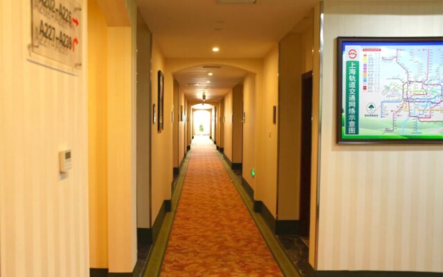 GreenTree Inn Shanghai Songjiang Dongjing Tongle Road Happy Valley Bus