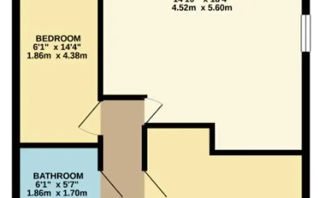 Rugby - Apartment - Sleeps 4 - Parking