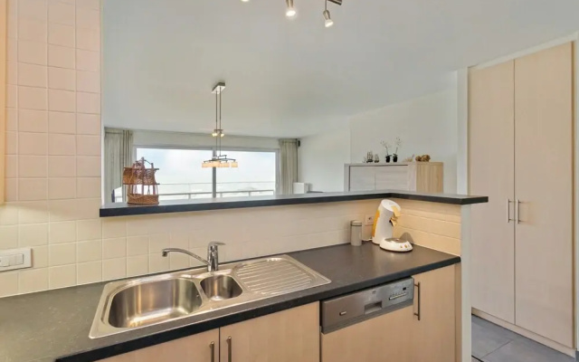 Flat in Blankenberge With Ocean Views