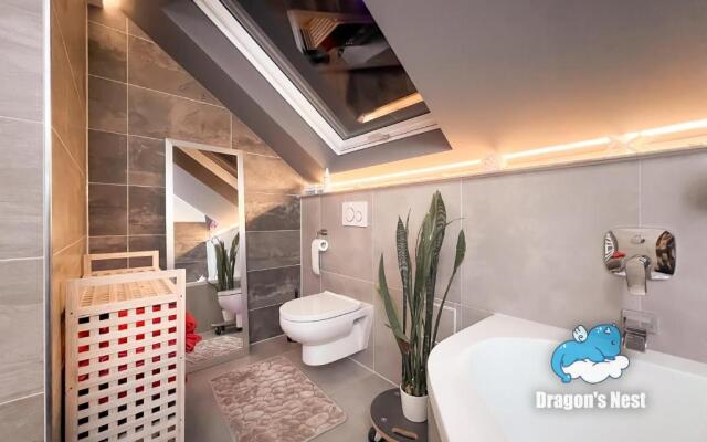 Dragons Nest: Cozy & Modern Attic Loft Nuremberg