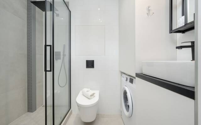 White Studio With Balcony by Renters