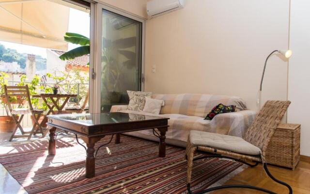 2 Bedroom Apartment At The Historical Center, View To Acropolis