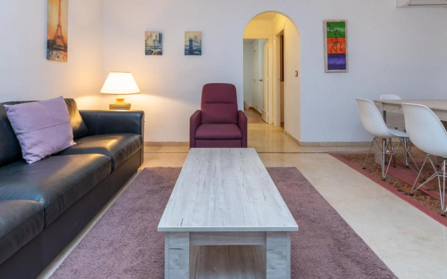 Tranquilo apto 2habs con WIFI AC PISCINA