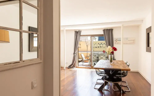 Apartamento Tico con Terraza