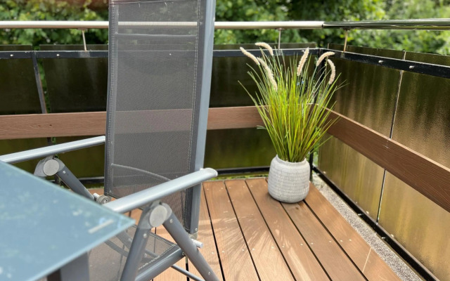 Peedy's luxuriöse 60m² Wohnung mit Balkonterrasse