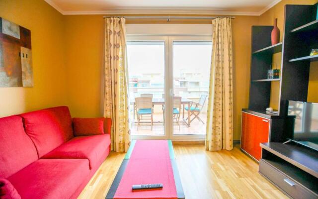 2 bedrooms appartement at Roquetas de Mar 10 m away from the beach with sea view shared pool and furnished terrace