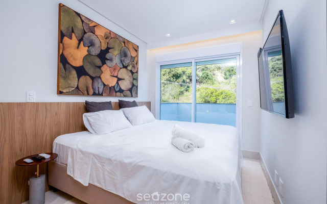 Cobertura C/jacuzzi e Churrasq em Jurere Rvo401