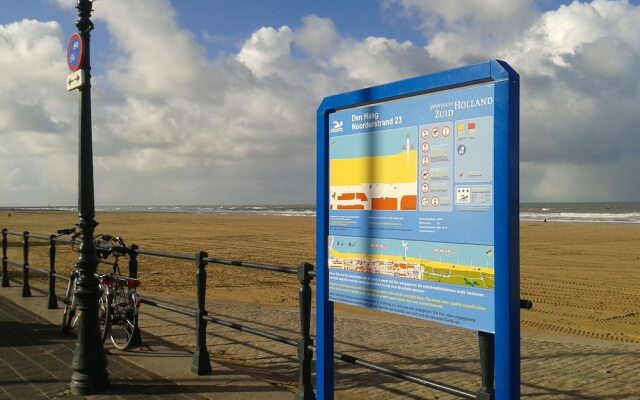 Sun-drenched Beachside Apartment in Scheveningen