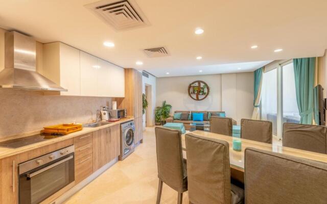 Mangroovy 3BR Apartment Private Beach & Pool View