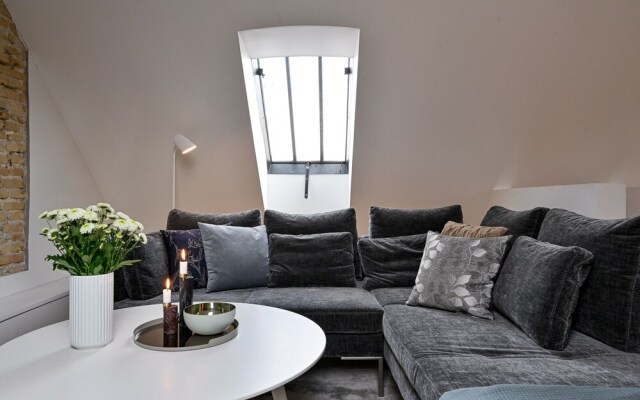 Fantastic Duplex Apartment with Modern Danish Design Furniture
