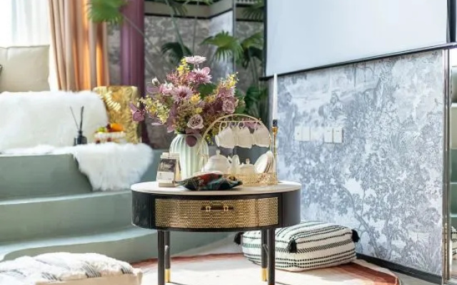 Yuan said sea view art LOFT holiday apartment (Qingdao Evergrande Golden Beach Branch) – Guest Rooms – Qingdao