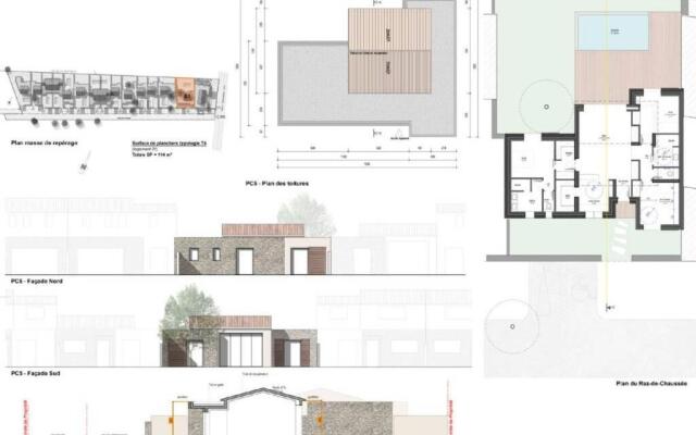 Villa 5***** piscine proche de la plage Cala Rossa