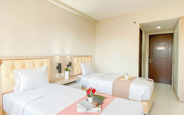 Simple Studio (No Kitchen) Near President University At Elvis Tower Apartment – Guest Rooms – Cikarang