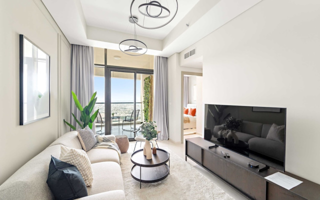 Silkhaus Stylish 2bdr in Aykon Tower